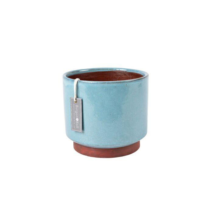 Burgon & Ball Malibu Indoor Pot-Blue-X Large-2